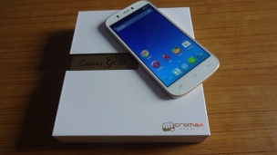 Micromax Canvas Gold A300 Unboxing