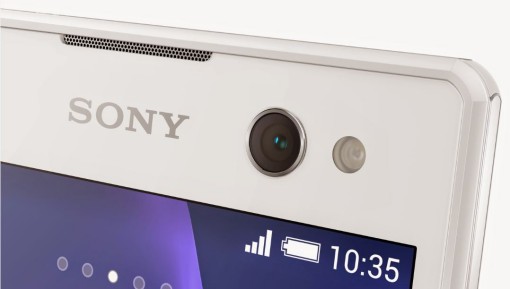 Xperia C3's Pro selfie front Camera with soft LED flash